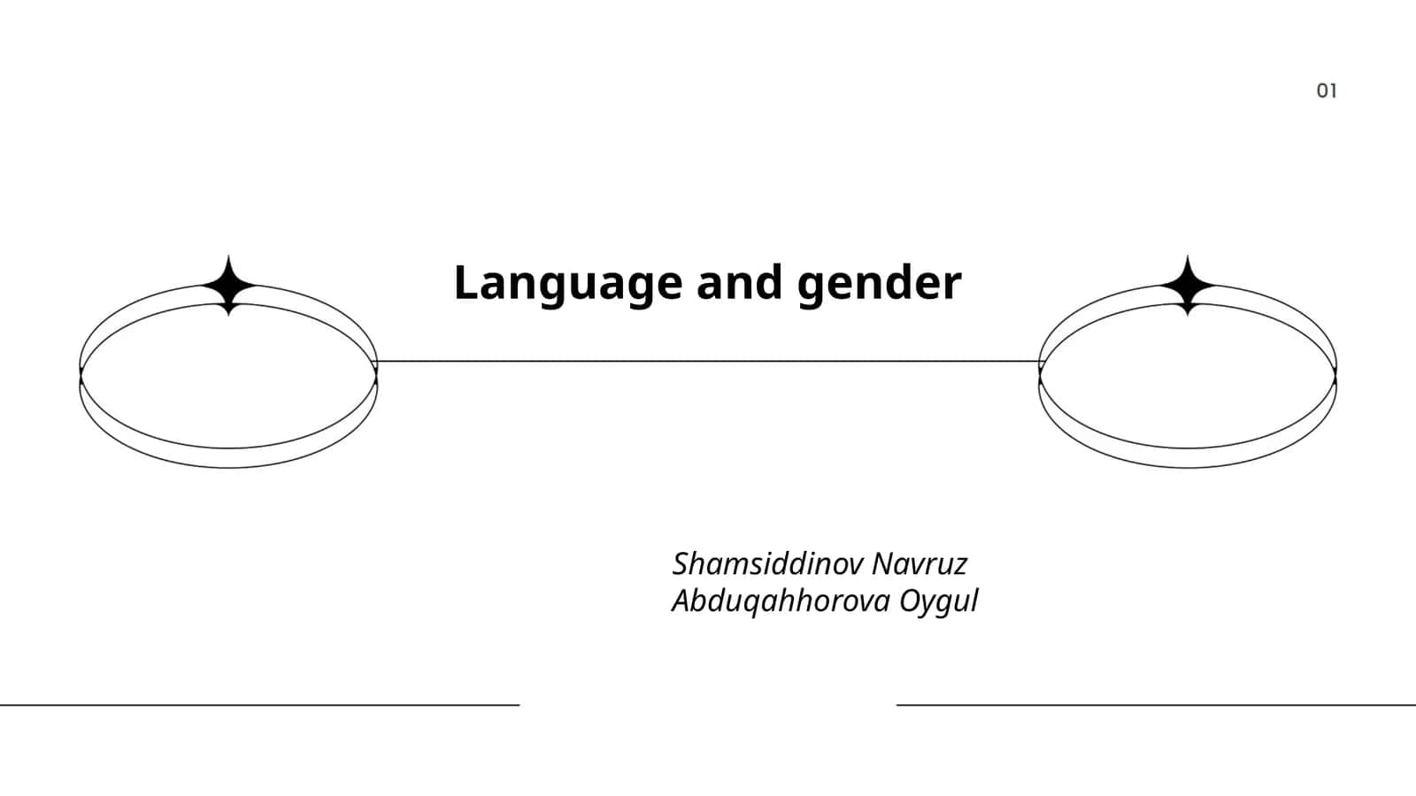 Language and gender