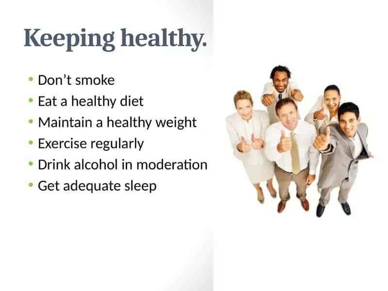 Keeping Healthy