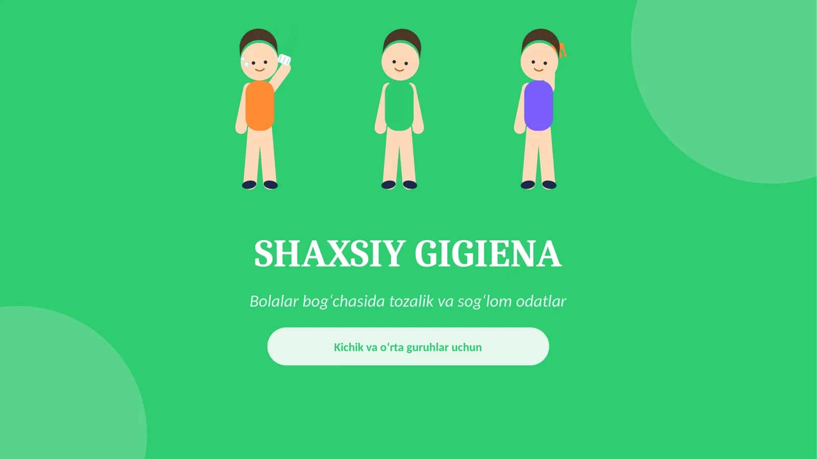 Shaxsiy Gigiena