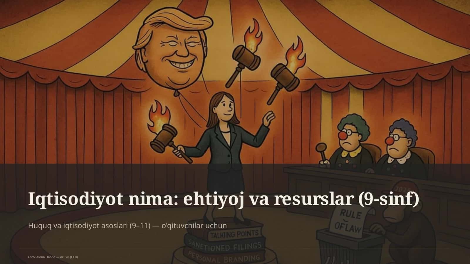 Huquq va iqtisodiyot asoslari (9–11)