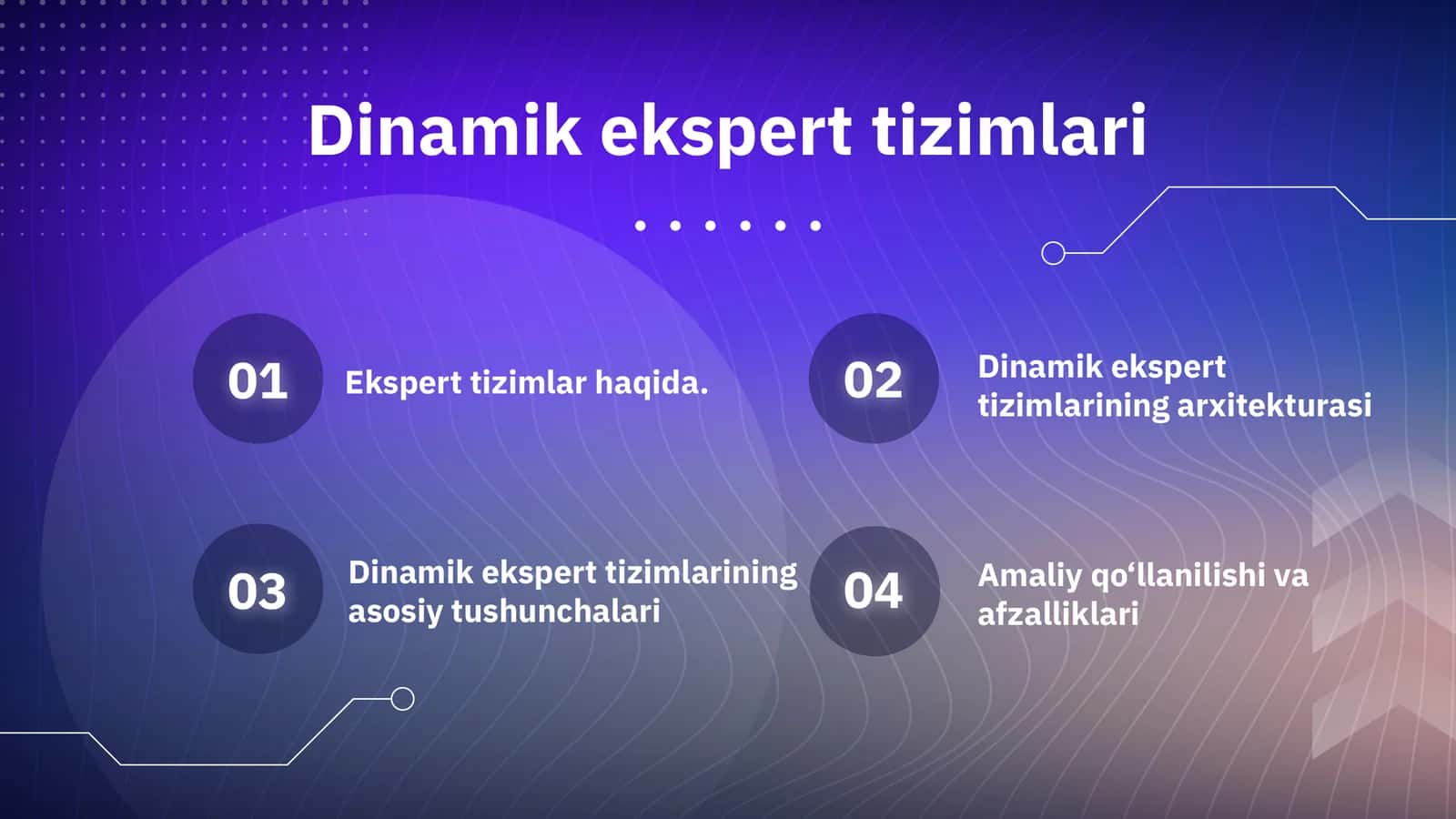 Dinamik ekspert tizimlari