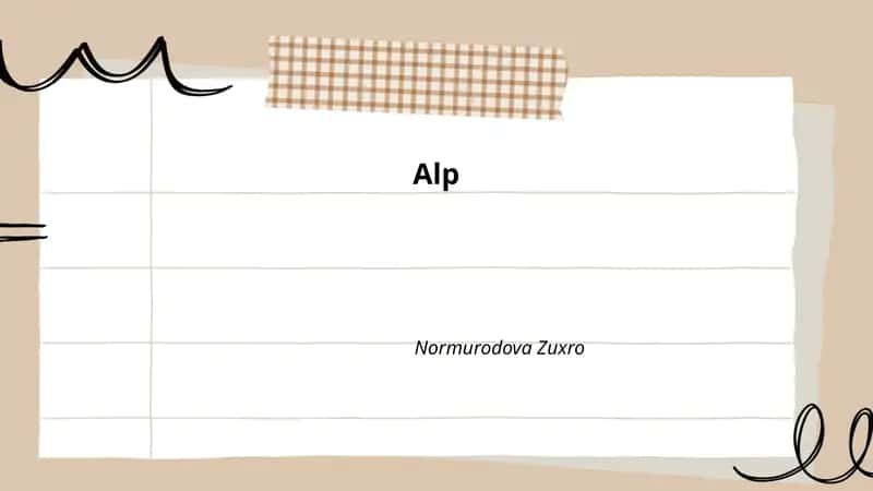 Reja: Alp atamasi va etimologiyasi