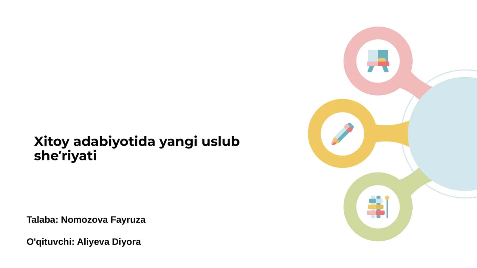 Xitoy adabiyotida yangi uslub sheʼriyati