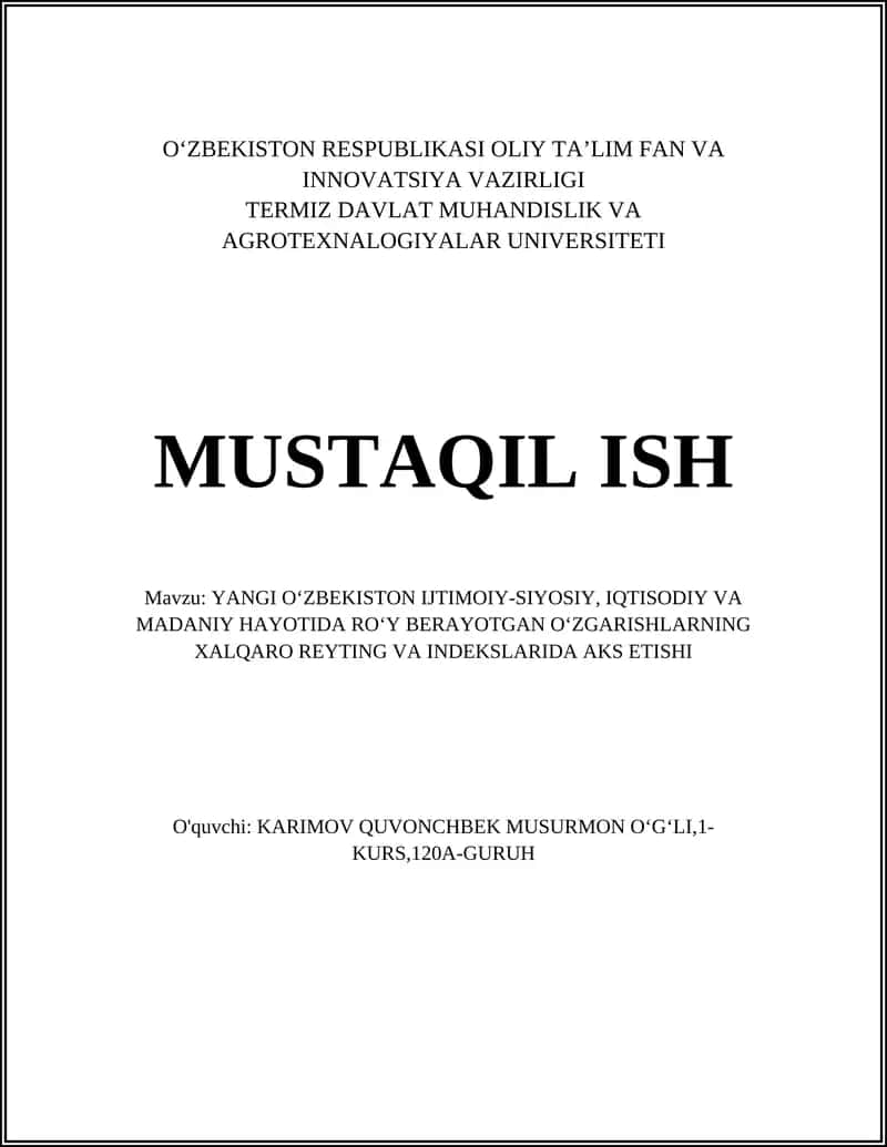 Yangi Oʻzbekistonning Transparency International Korruptsiya Idrok etilishi indeksidagi oʻrnining o‘zgarishi