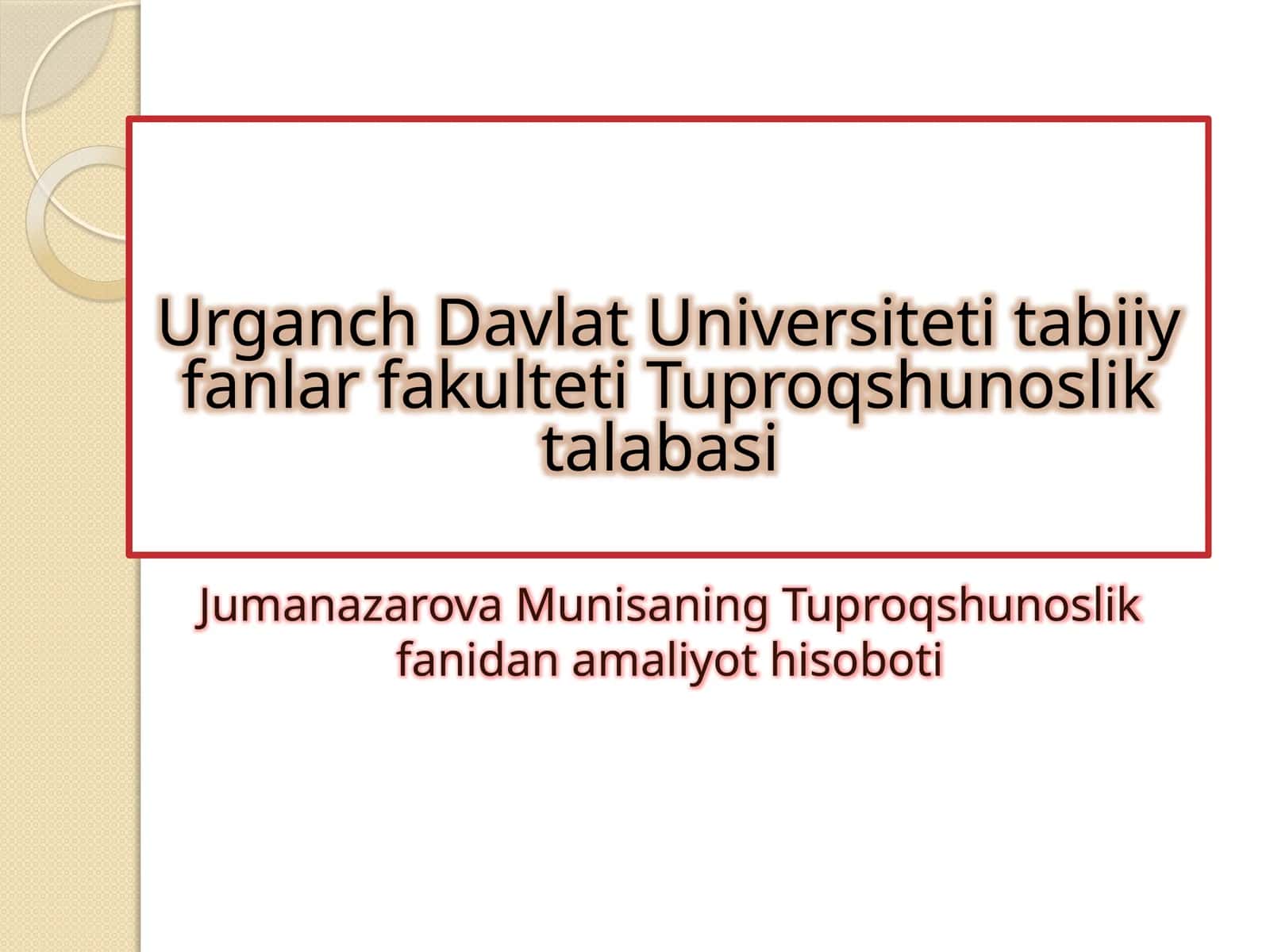 Sho‘rlangan tuproqlar