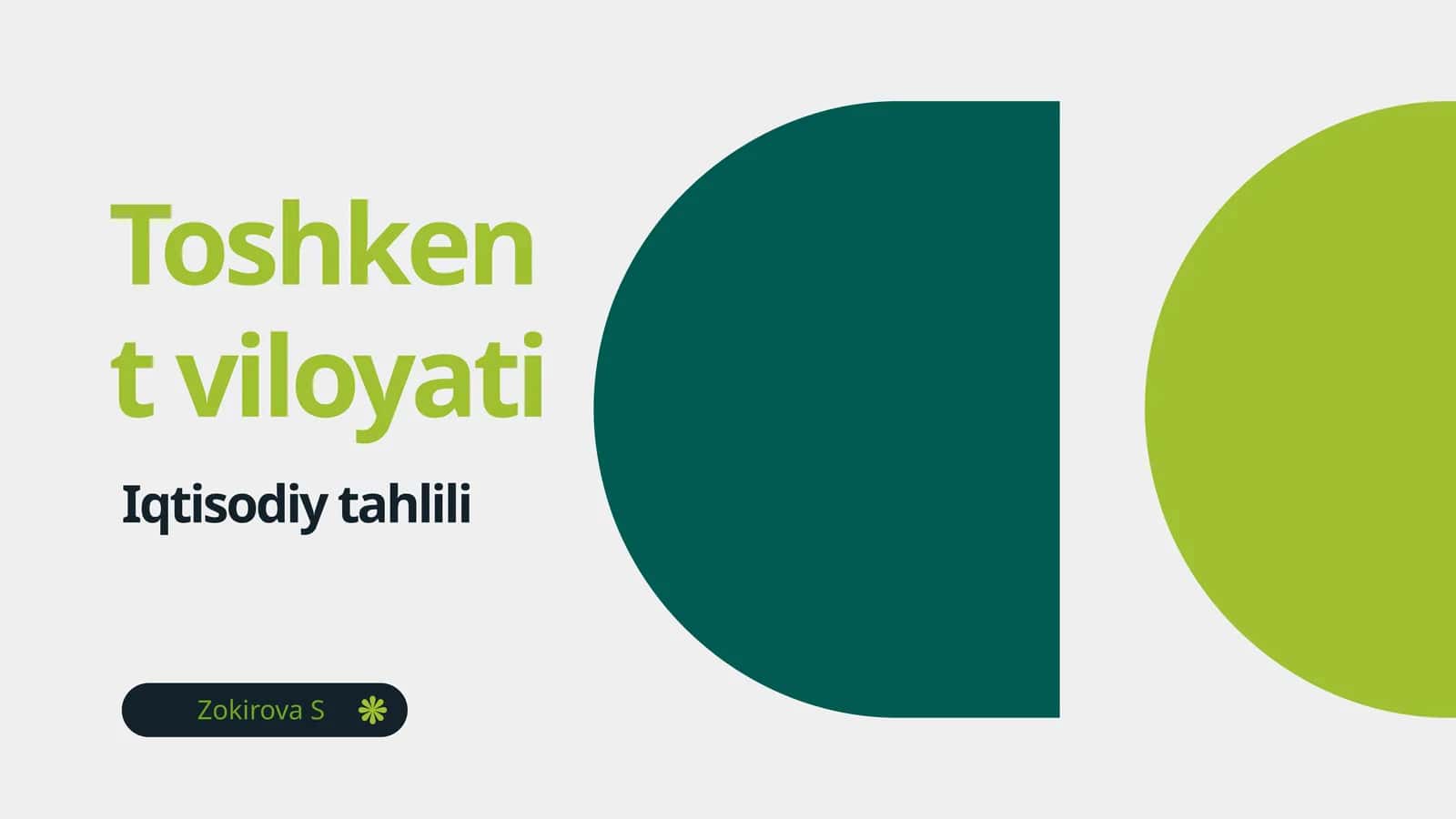 Iqtisodiy tahlili