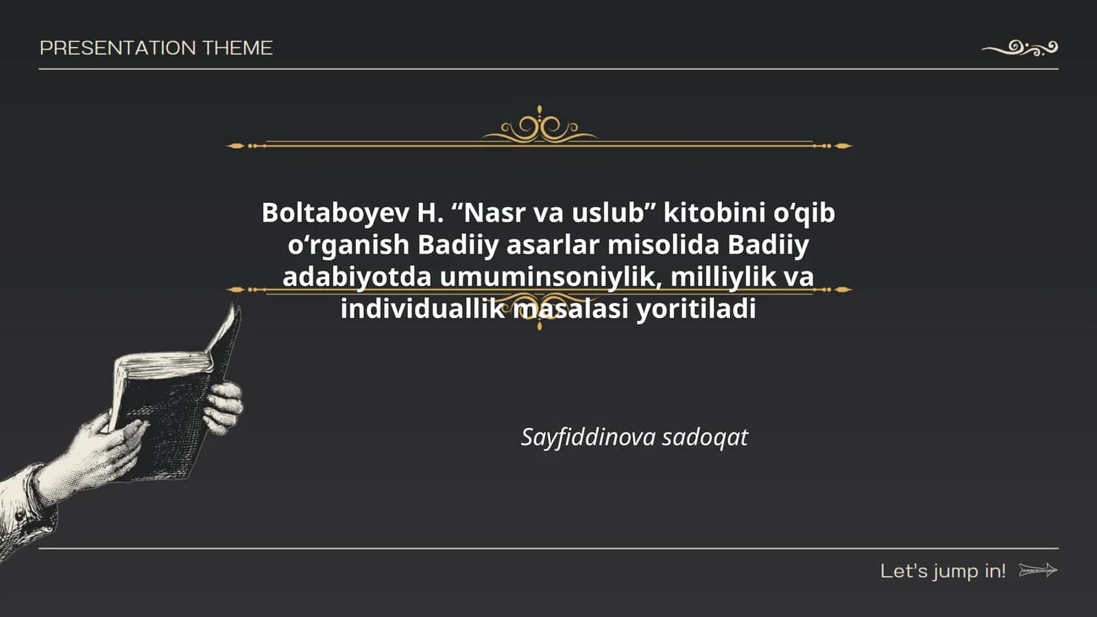 Nasr va uslub