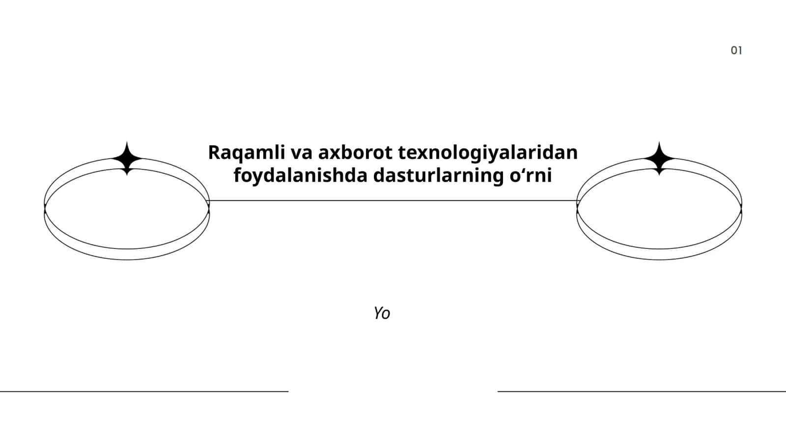 Dasturiy ta'minot va uning raqamli texnologiyalar jarayonlaridagi o'rni