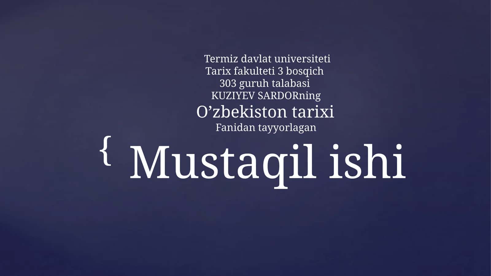 O‘zbekistonlik jangchilarning frontdagi so‘rati
