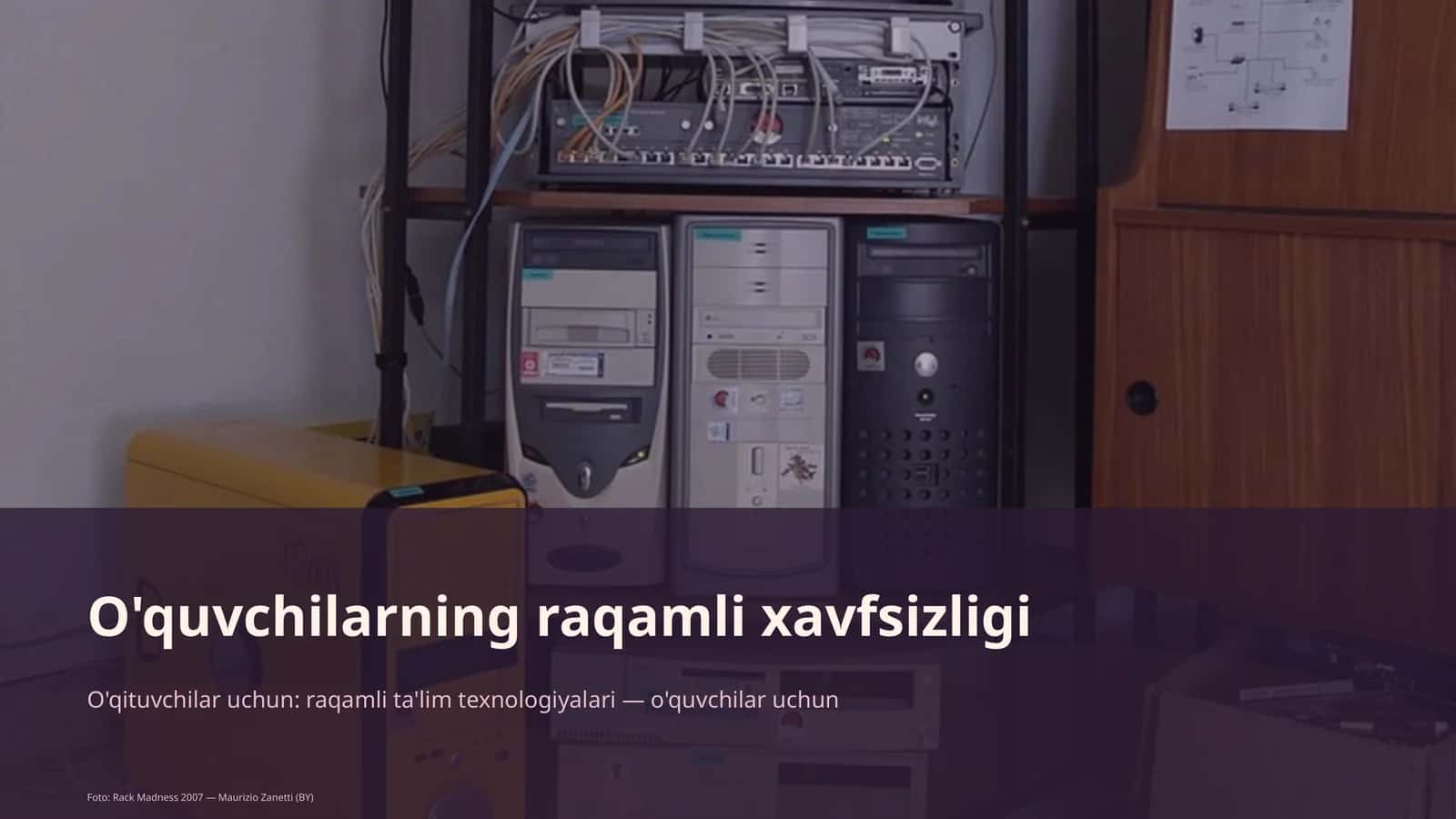O'quvchilarning raqamli xavfsizligi