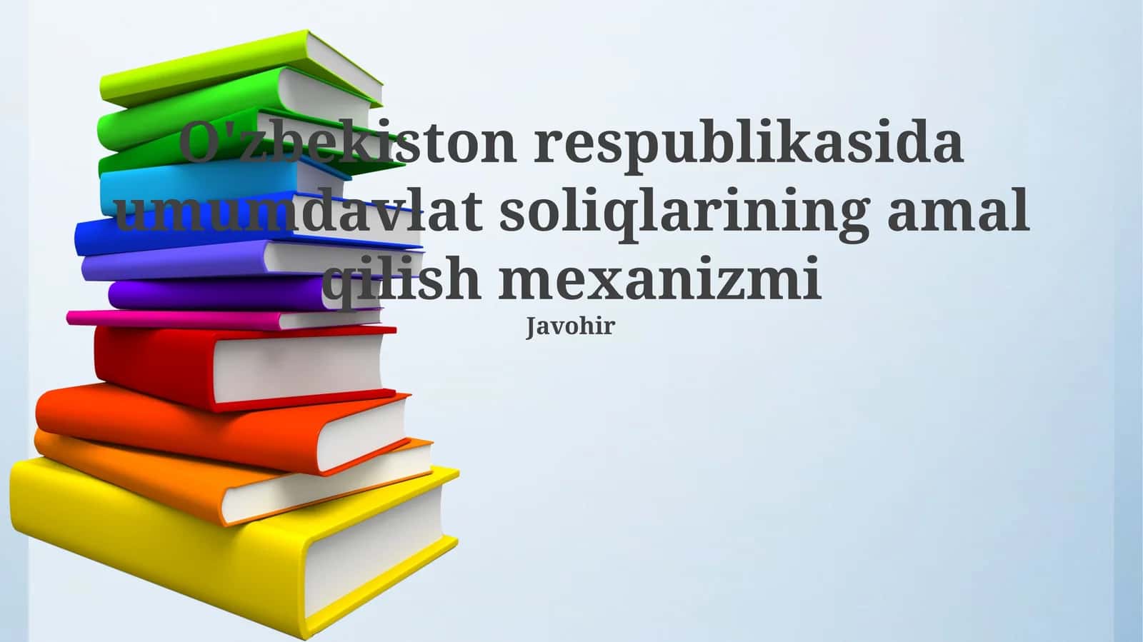 Umumdavlat soliqlari