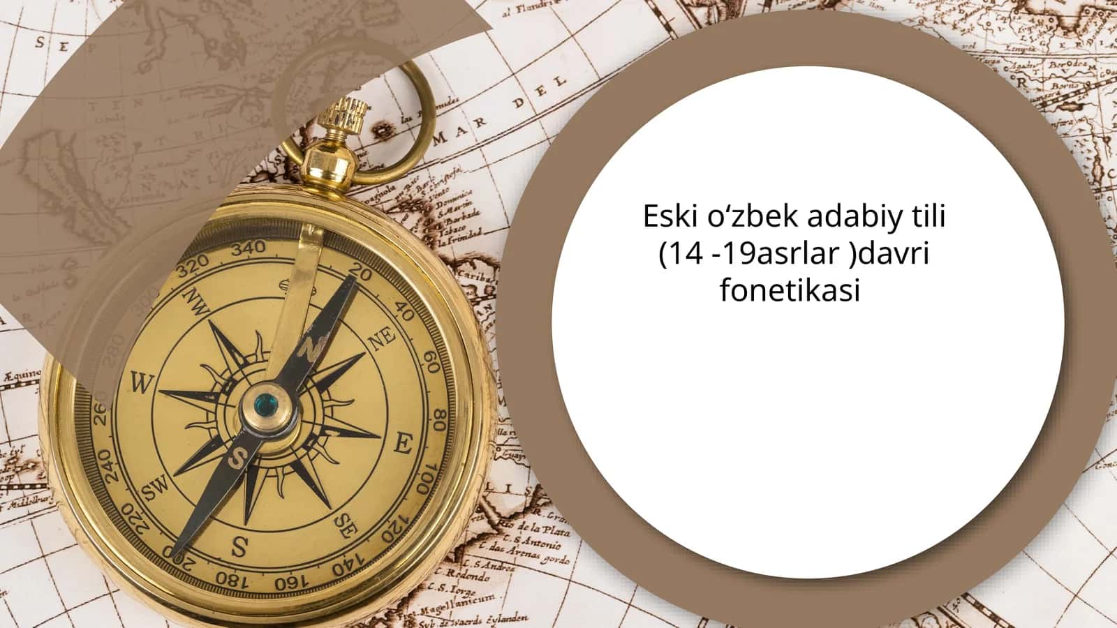 Eskioʻzbek adabiy tili (14-19 asrlar) davri fonetikasi