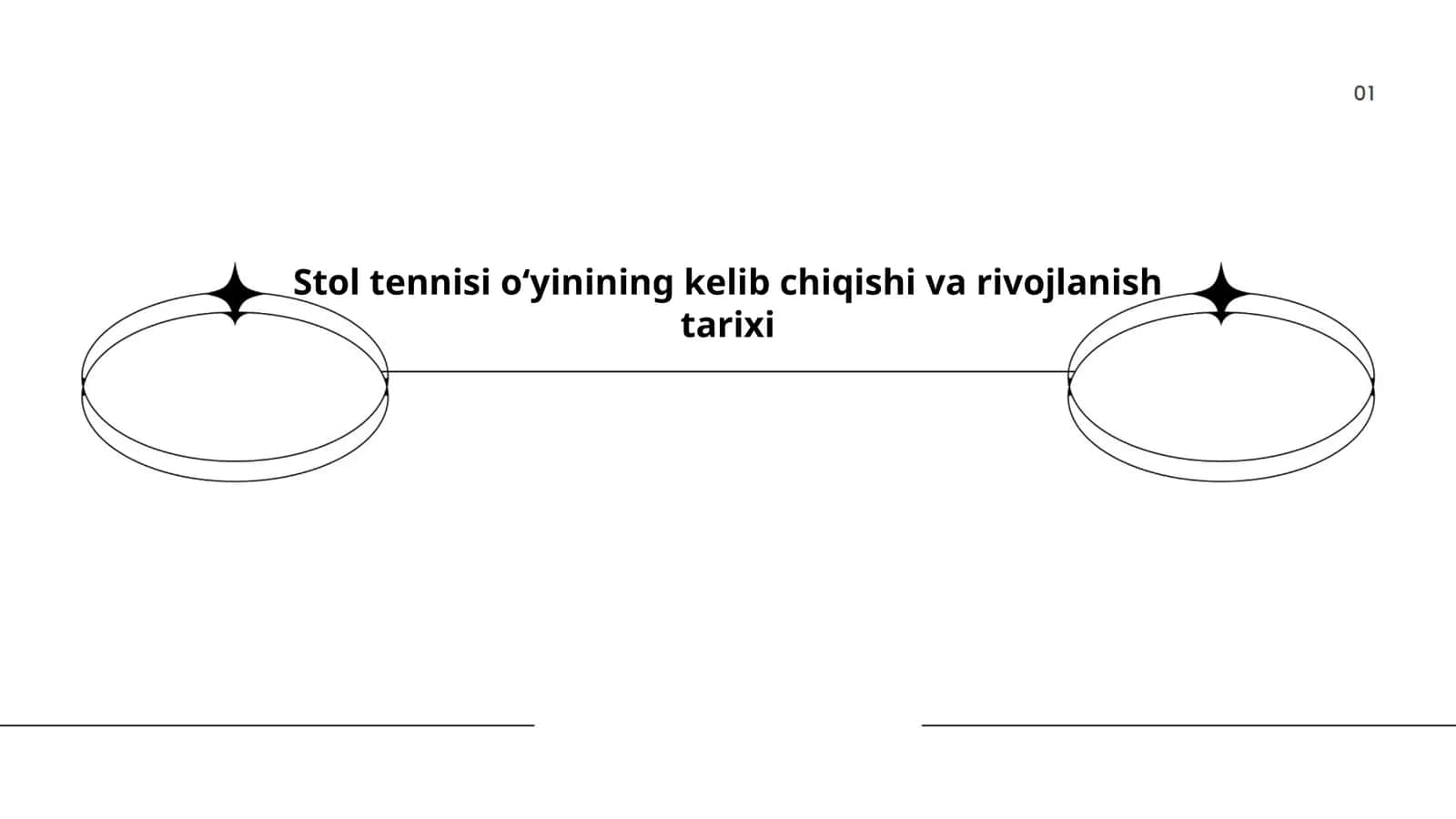 Stol tennisi oʻyinining kelib chiqishi va rivojlanish tarixi