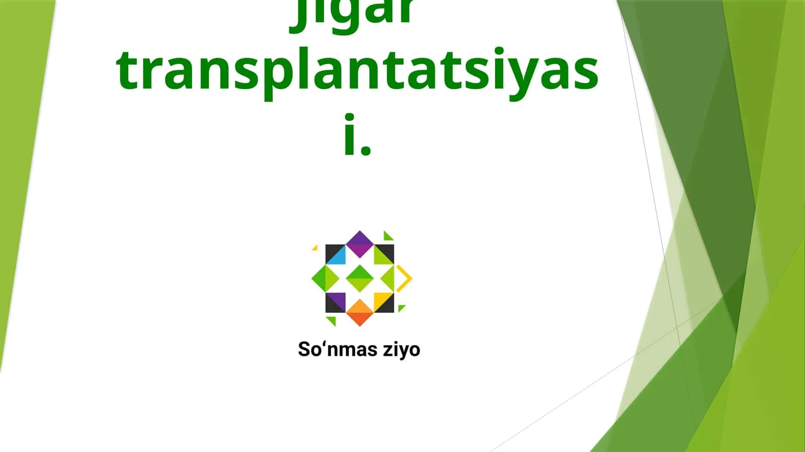 Jigar transplantatsiyasi
