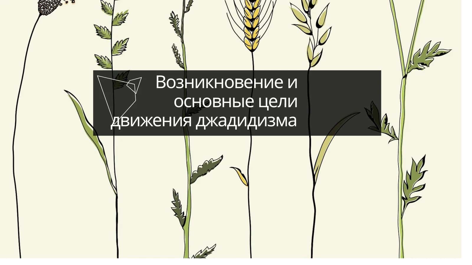 Возникновение и основные цели движения джадидизма