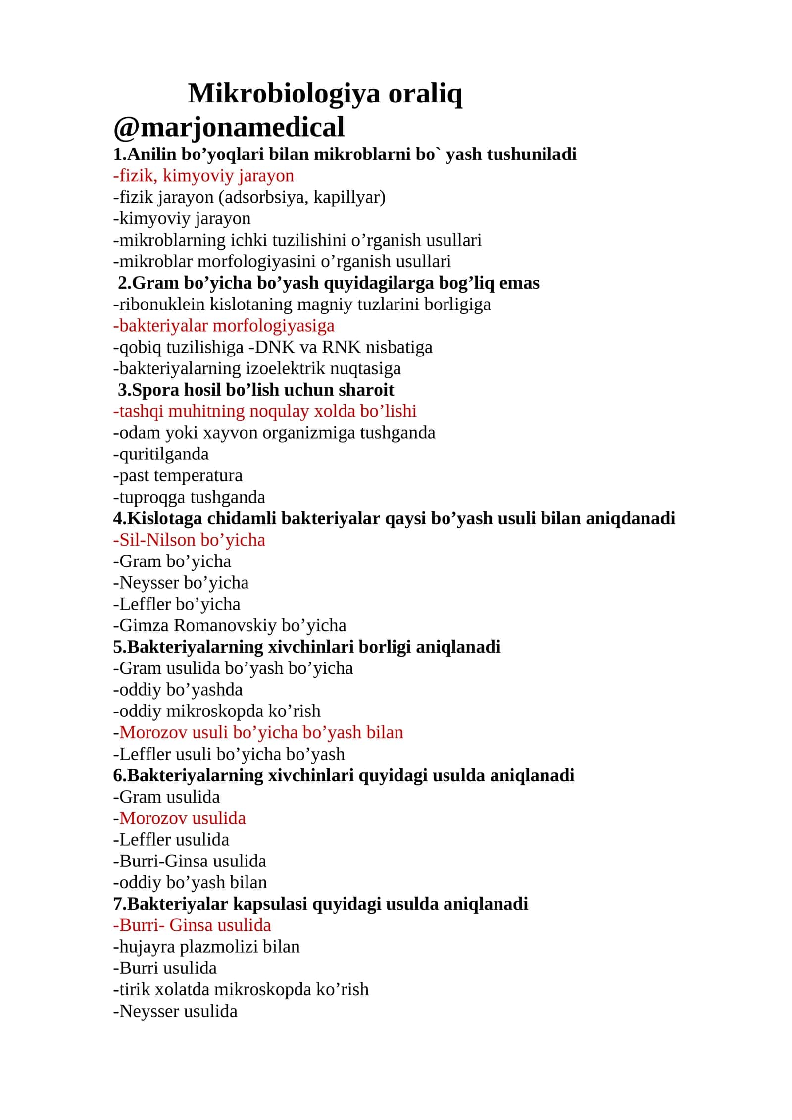 Mikrobiologiya oraliq