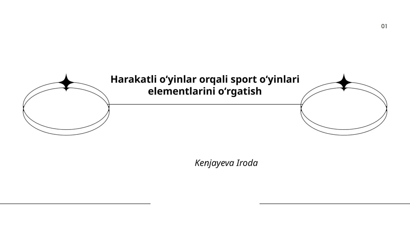 Harakatli oʻyinlar orqali sport oʻyinlari elementlarini oʻrgatish