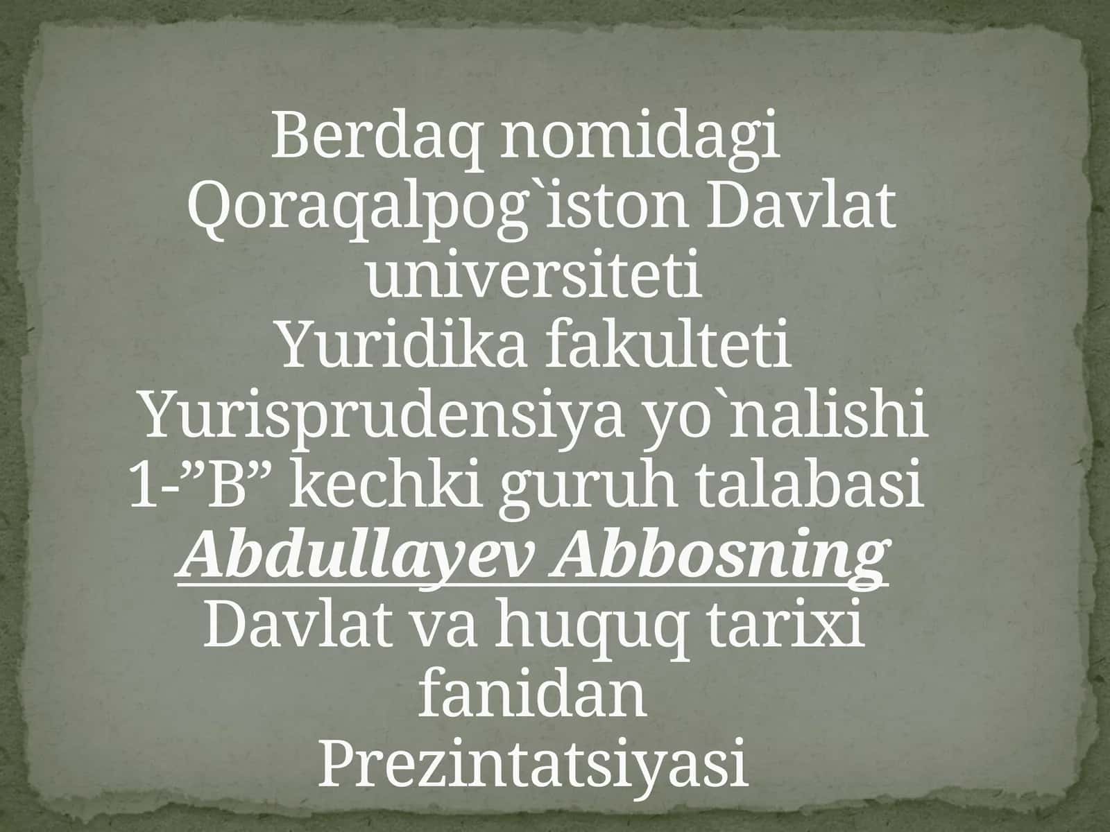 Qadimgi Hindiston davlatining tashkili va davrlar g`abinishi