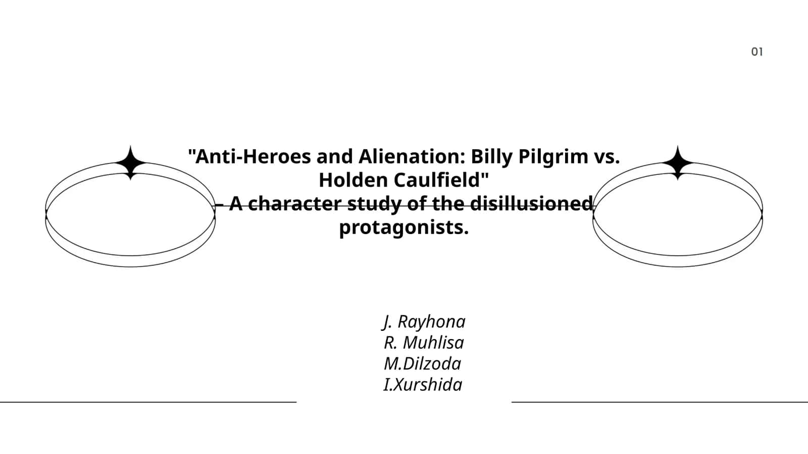 Anti-Heroes and Alienation: Billy Pilgrim vs. Holden Caulfield