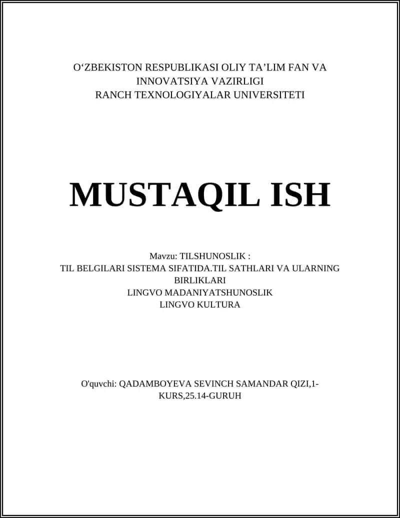 TILSHUNOSLIK