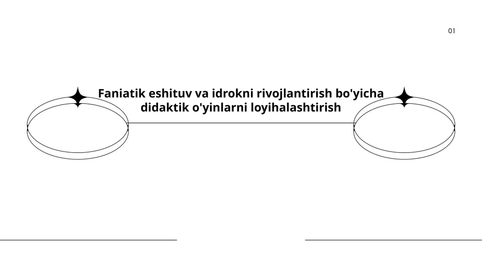 Faniatik eshituv va idrokni rivojlantirish bo'yicha didaktik o'yinlarni loyihalashtirish