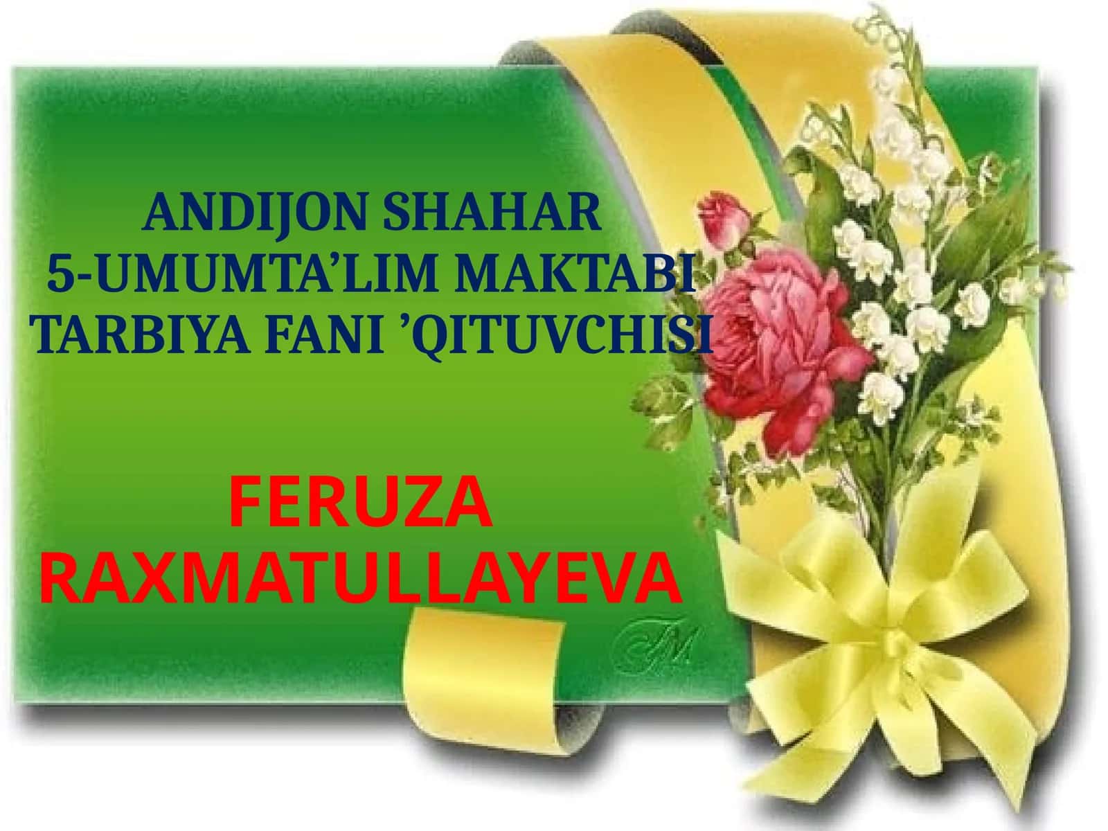 DO’STLIK VA MEHR-OQIBAT