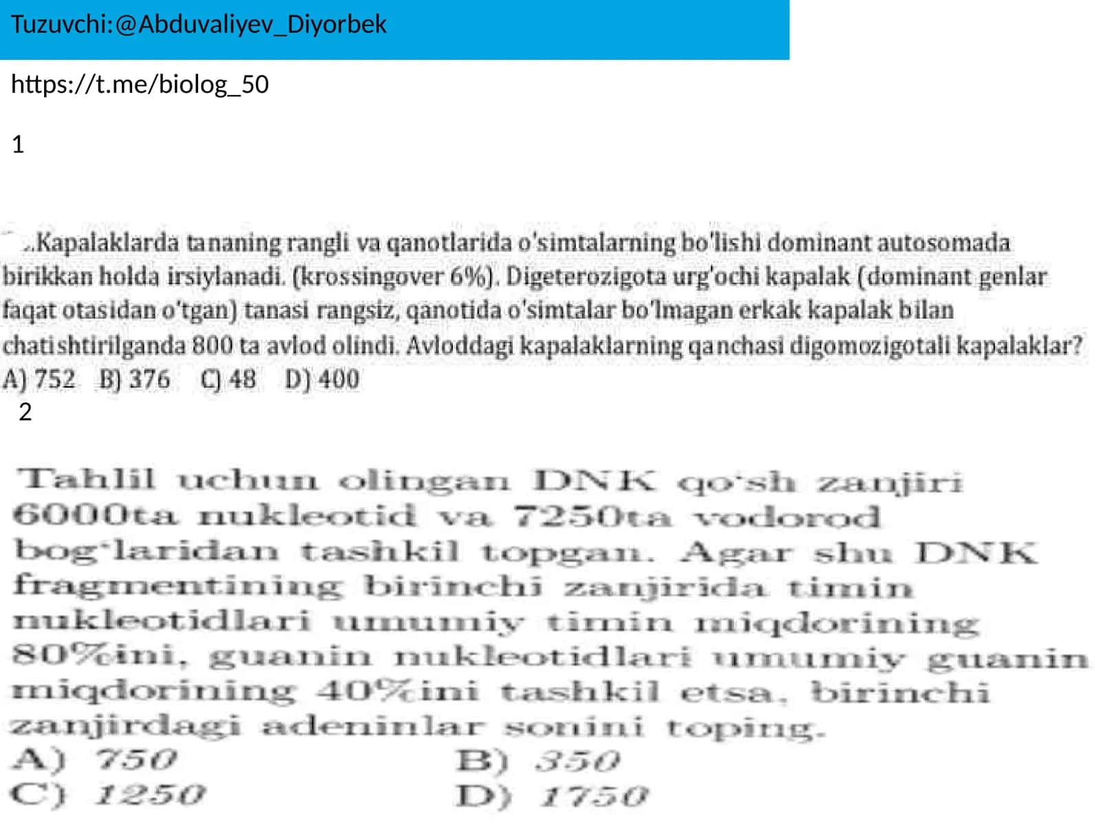 Biologiya darslik