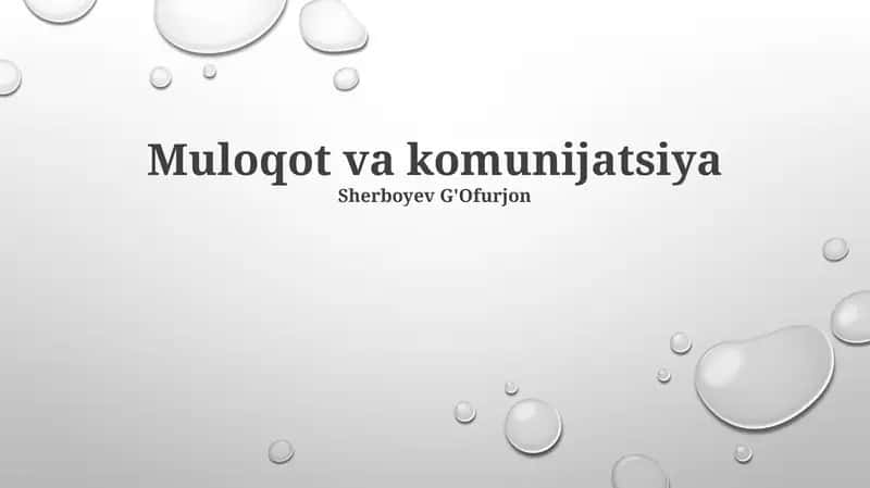 Samarali Muloqot Strategiyalari