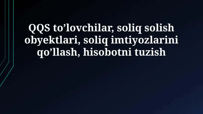 QQS To'lovchilar