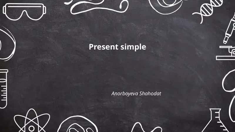 Present simple