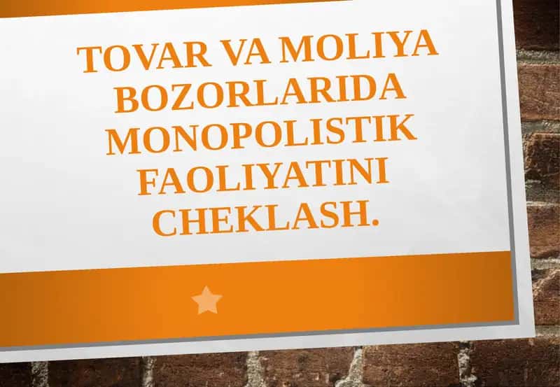 Tovar va moliya bozorlari (Tibbiyot)