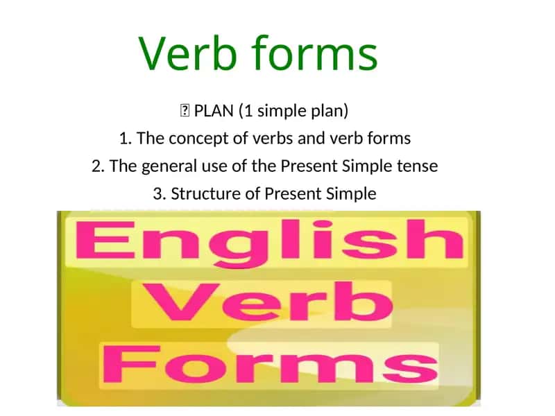 Verbforms