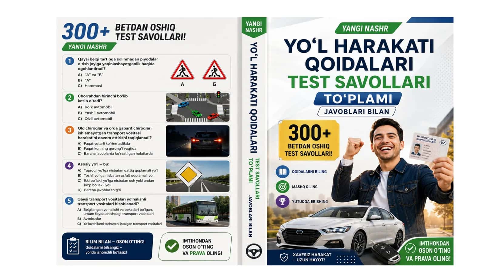 YO'L HARAKATI QOIDALARI TEST