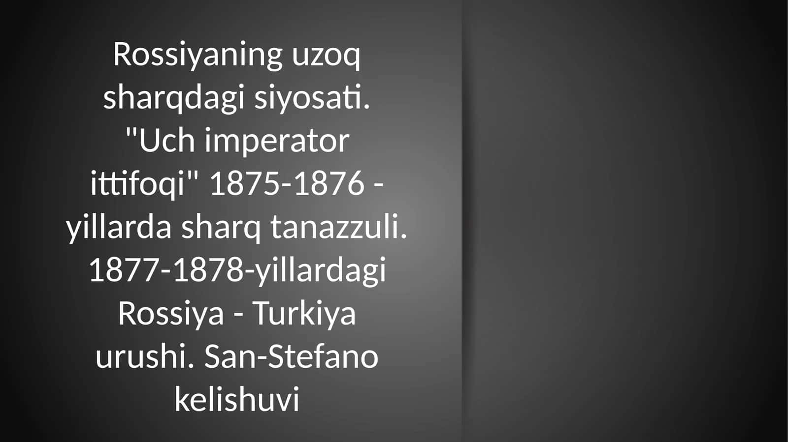 Rossiyaning uzoq sharqdagi siyosati