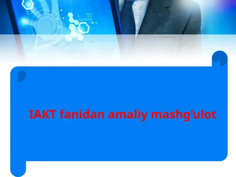 Iqtisodiy ta'minotning o'rniva ahmiyati