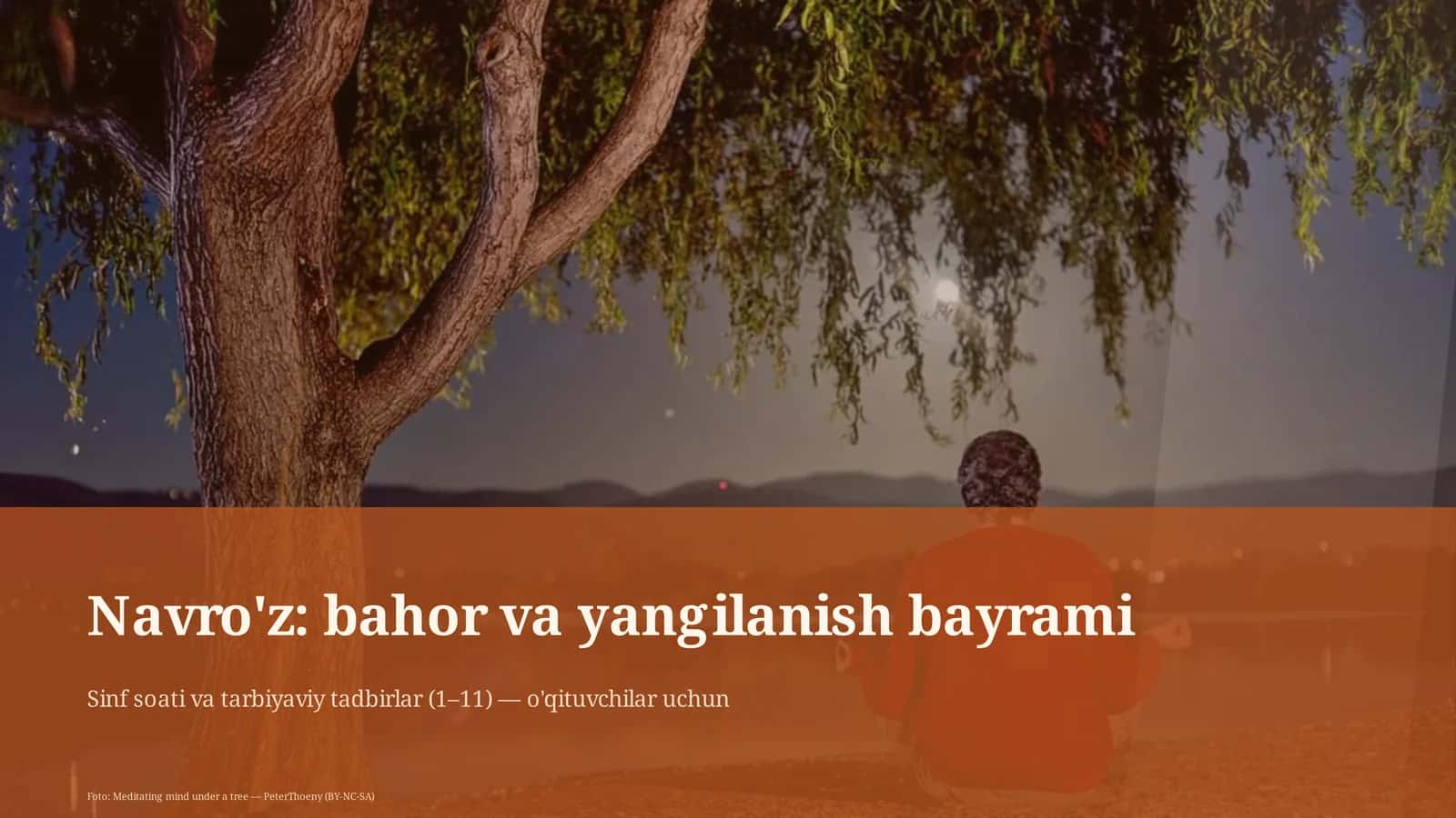 Navro'z: bahor va yangilanish bayrami