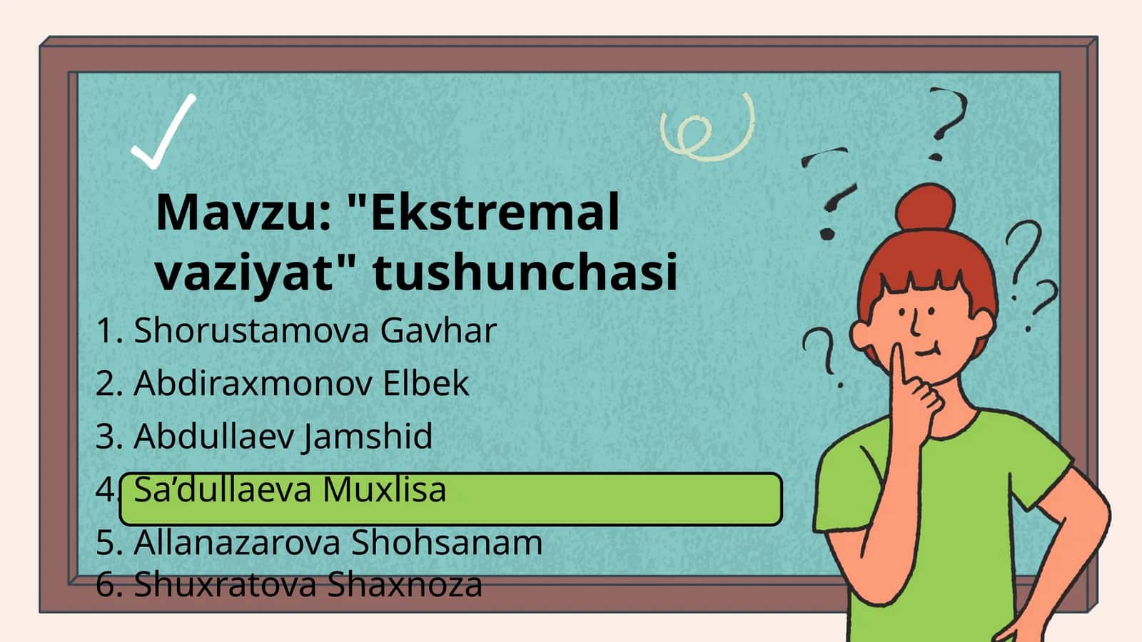 "Ekstremal vaziyat" tushunchasi
