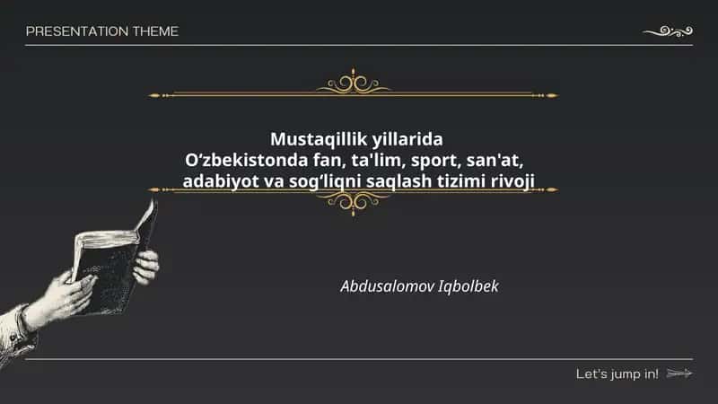Mustaqillik yillarida O'zbekistonda