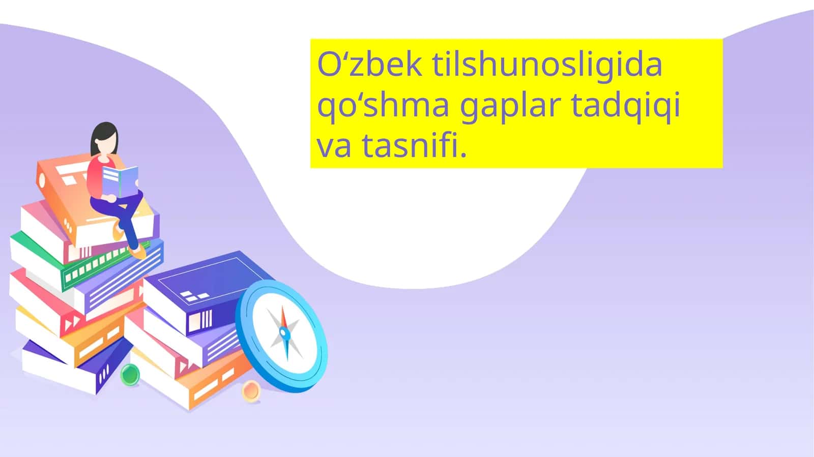 O‘zbek tilshunosligida qo‘shma gaplar tadqiqi va tasnifi.