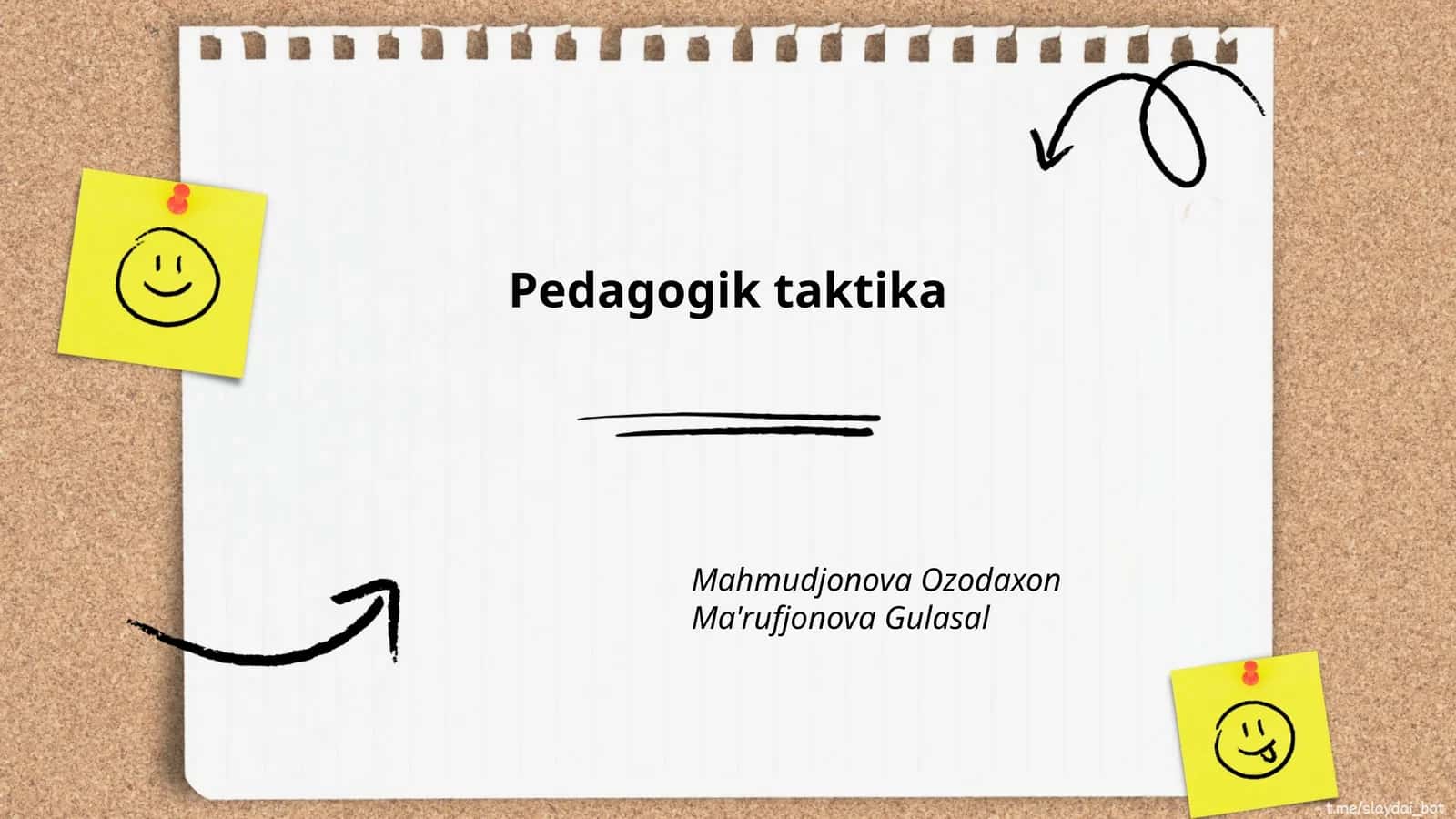 Pedagogik taktika