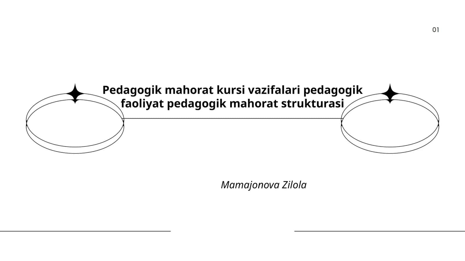 Pedagogik mahorat kursi vazifalari