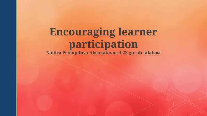 Unlocking Active Learning: Why Participation Matters
