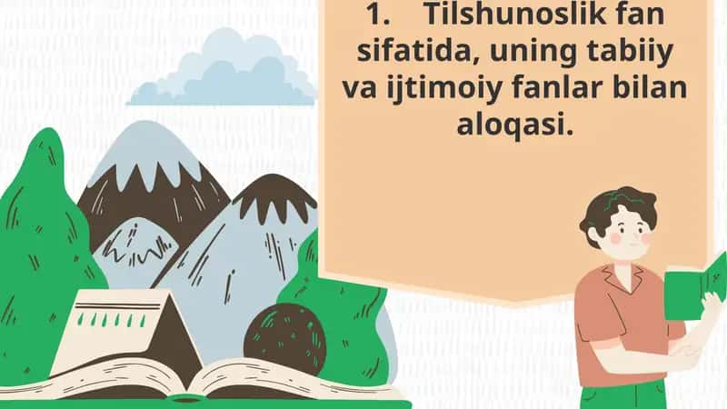Tilshunoslik fanining asosiy tushunchalari va fan sifatidagi roli