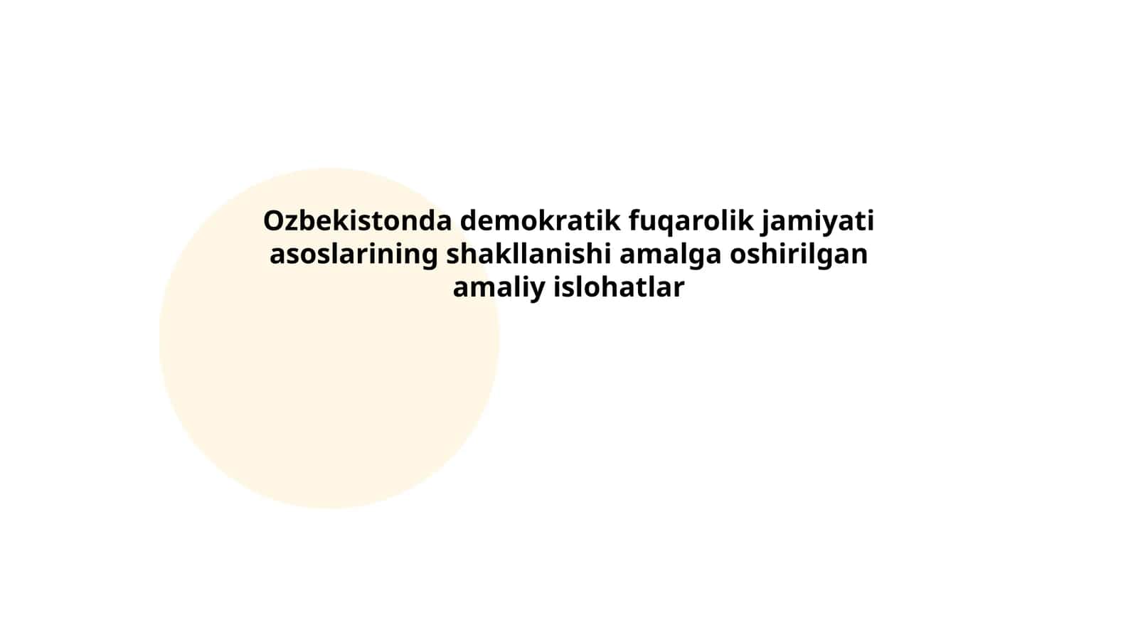 Konstitutsiyaviy islohotlar