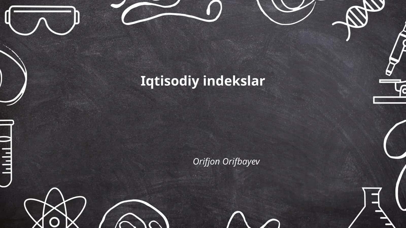 Iqtisodiy indekslar