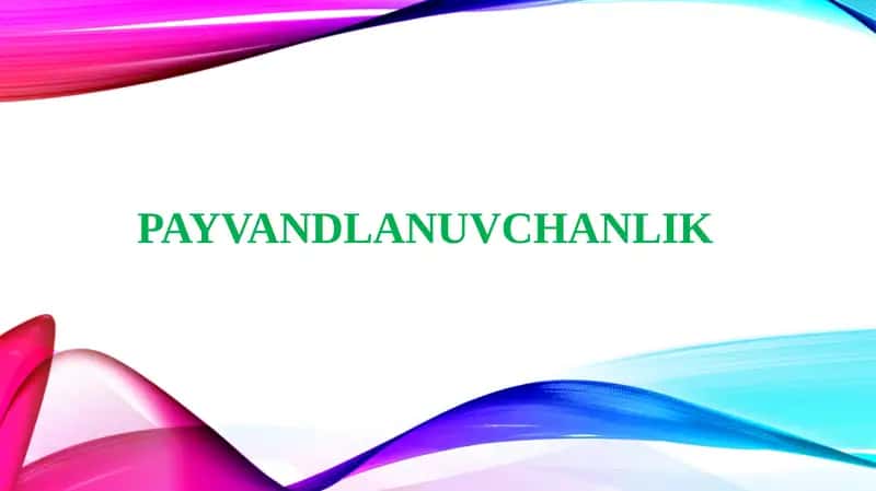 Metallarning payvandlanuvchanligi