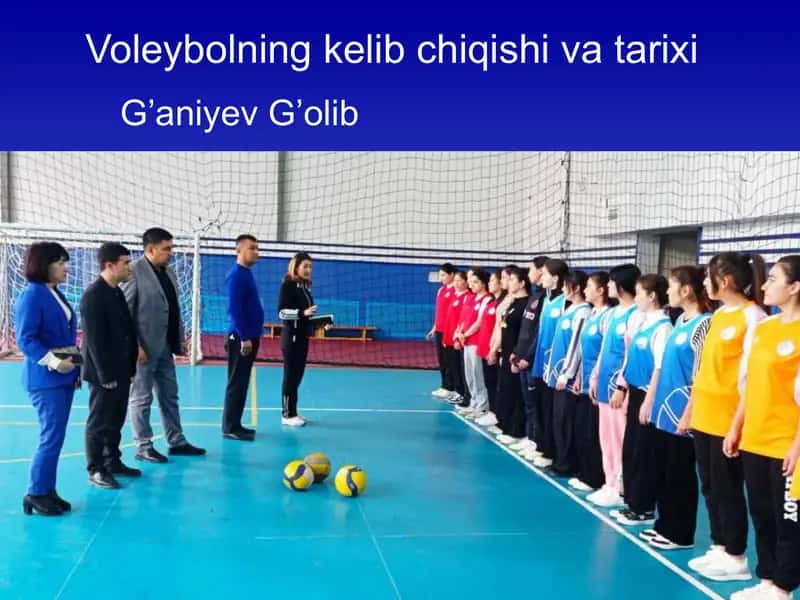 Voleybolning kelib chiqishi va tarixi