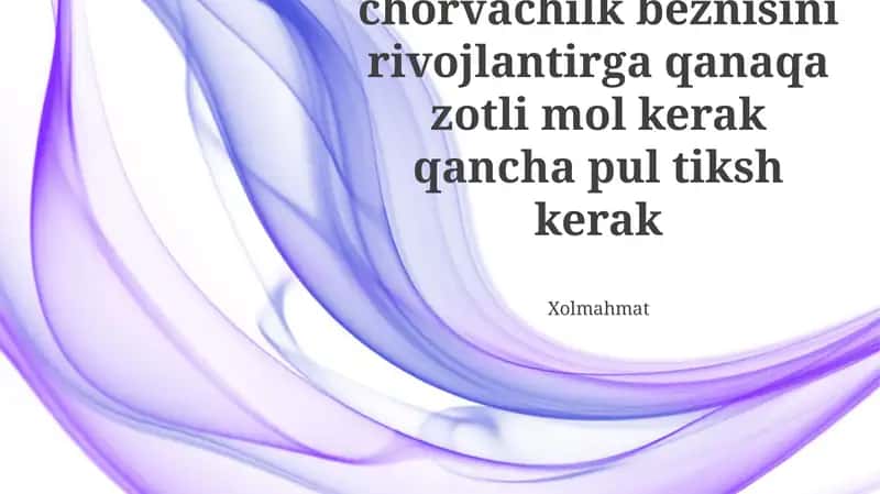 Zarur Moliyaviy Sarmoyalar