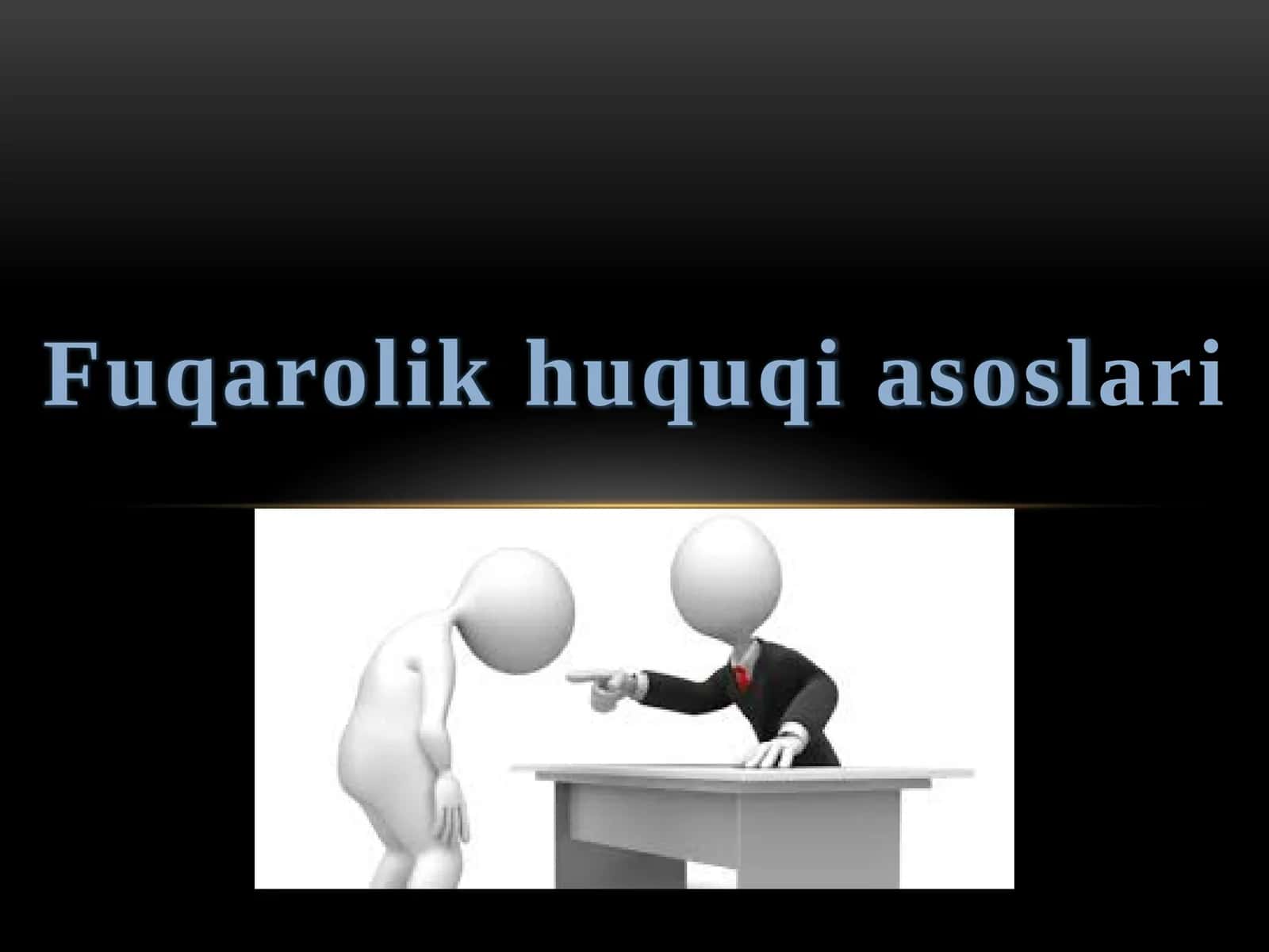 Fuqarolikhuquqiasoslari