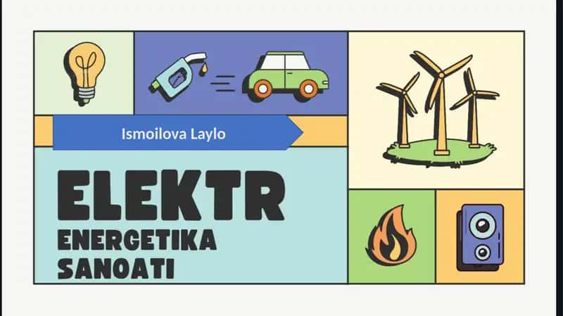 Elektr –energetika sanoati